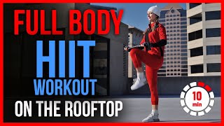 BIG CITY URBAN WORKOUT// 10 minute HIIT. No equipment | Power Vistas