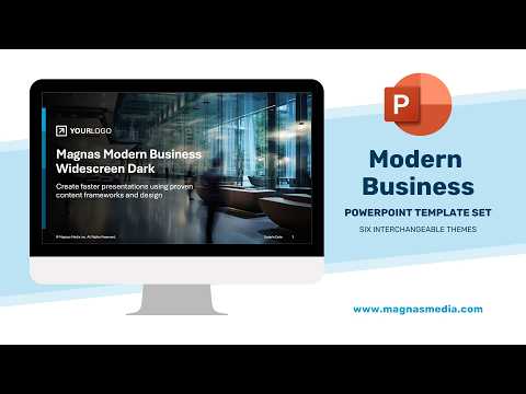 Magnas Modern Business PowerPoint Template