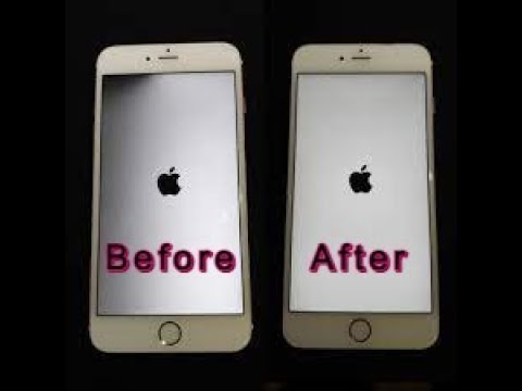 Iphone 6s Plus LCD Hulf Backlight Problem Solution | Just one jumper | 100% Solution |4k Video |