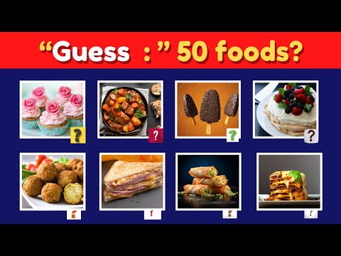 🍕 Ultimate Foods Quiz | 50 Fun Questions & Answers About Foods | World Cuisine & Food Knowledge