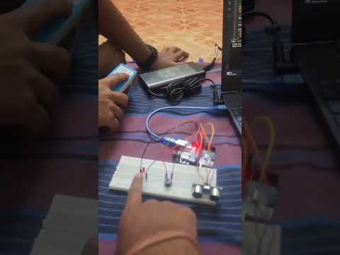 ultra sonic sensor using Arduino uno #arduino #code #arduinoproject #coding #education #programming