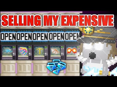 SELLING MY EXPENSIVE ITEMS (GETTING 1000 WL) | GROWTOPIA