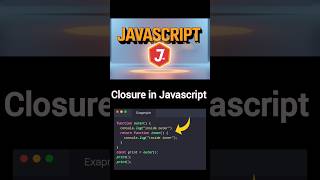 Day 13 | JavaScript Closure Explained in 60 Seconds! #short#shorts#js#javascript #viral#closure
