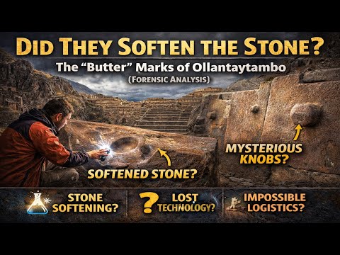 Did They Soften the Stone? The "Butter" Marks of Ollantaytambo (Forensic Analysis)