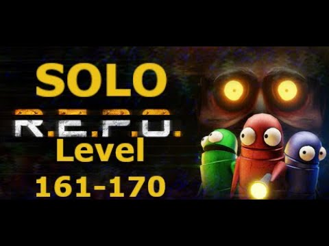 R.E.P.O Solo Level 161-170 (Full commentary)