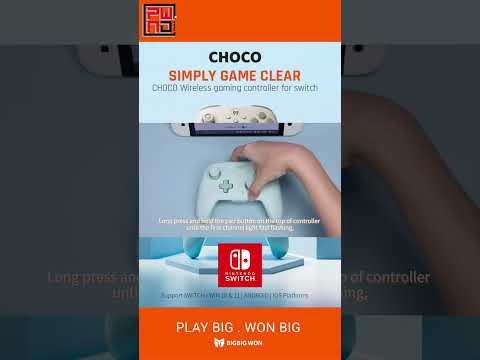 How to Connect BigBig Won Choco to Nintendo Switch!   Step-by-Step Guide #shorts