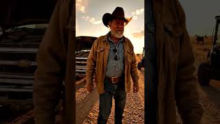 Cowboy's Old Truck Outlasts Electric Car – Hilarious Tech Fail 🤠 #cowboy #techfail #ranchlife