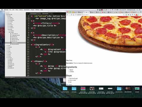 Recipe App Video 4 - Setting Up Image Uploads using Carrierwave Gem