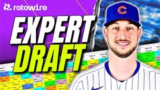 REAL Expert Fantasy Baseball Draft LIVE! (Watch Us Pick)