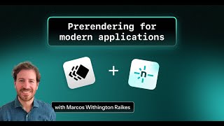 Prerendering for modern applications