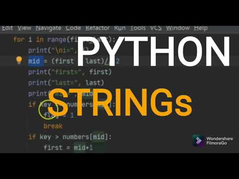 PYTHON | STRING Data Type | Class 11 computer science #pythonstrings #cbse