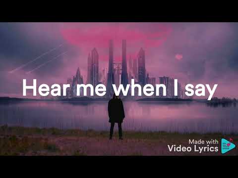 Cry - Gryffin & John Martin (instrumental) (karaoke) with lyrics