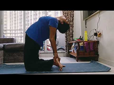 ushtrasana - (The camel posture ) Vandana
