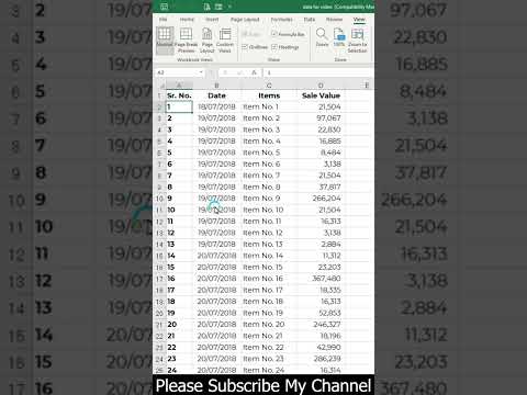 Most Useful shortcut key#shorts #tricks #tips #excel #exceltips #exceltutorial #tutorial