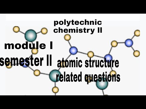 module1 |previous questions|Atomic structure |quantum numberspolytechnic semester 2