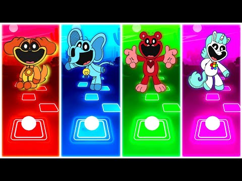 Dogday 🆚 Bubba 🆚 Bobby 🆚 Craftycorn ▶️ Tiles Hop Poppy Playtime