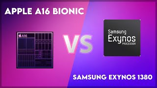 Apple A16 Bionic vs Samsung Exynos 1380 Technical Comparison