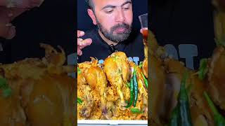 Asmr eating spicy chicken biryani and cold drink #mukbang #food #asmr #eating