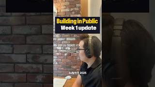 Building in Public Week 1 Update - Joined video content communities, practiced storytelling