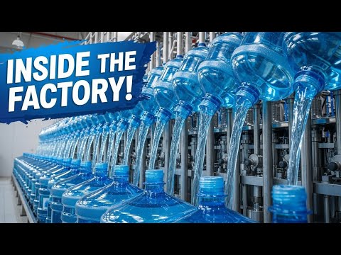 Behind a MINREL WATER Factory: Hidden Processes You Never Knew | Ultra Phase