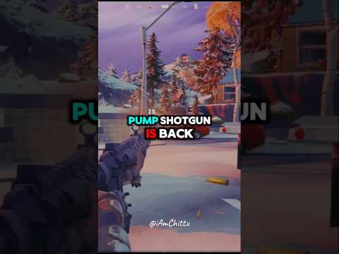 Pump Shotgun Is BACK in Fortnite… But Only for 24 Hours! 🔫🔥