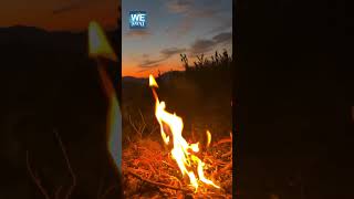 #nightlife #relaxing #fire #firedarkbackground #fireblackscreen #fireatnight #mountainfire