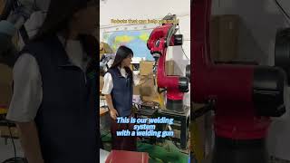 Take a look at our welding robots#robot #robotarm #industrialrobot #welding#factoryrobot
