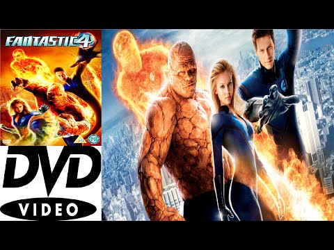 Opening to Fantastic Four 2005 UK DVD