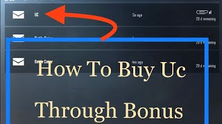 PUBG MOBILE  |  How To Buy UC with Bonus Challenge Points  |  Full Review