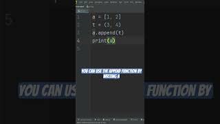 Python code for adding a tuple in a list #pythonforbeginners #pythontutorial