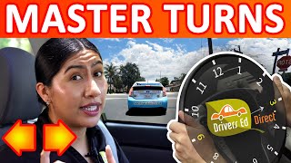Master Your Turns: Simple Tips to Make Left and Right Turns for New Drivers. Complete Beginner Guide
