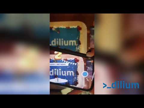 The Dilium’s birthday becomes an experience in Augmented Reality