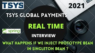 what happens if we inject prototype bean in singleton bean?