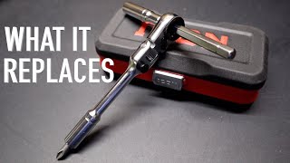 ICON Flex Head Ratchet & bit set - What tools can it replace?