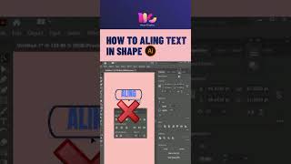 Learn how to Align text in shape in Adobe Illustrator with this short tutorial