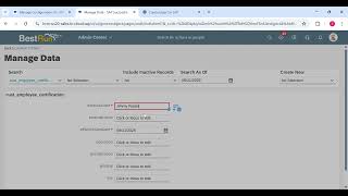 Allotment of object in SAP success factors employee central