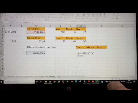 Fundamental Formulas in excel - part 1