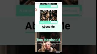 website design css Tom macdonald