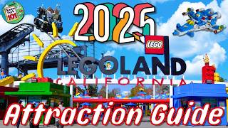 LEGOLAND California RIDES & ATTRACTIONS - 2025 - Carlsbad, CALIFORNIA