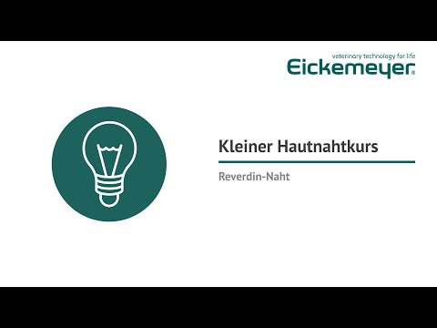 Kleiner Hautnahtkurs – Reverdin-Naht