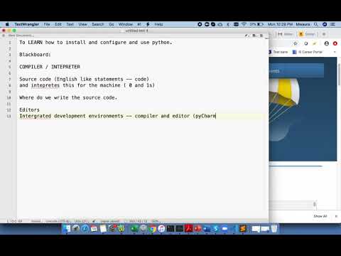 DS101: Installing Python