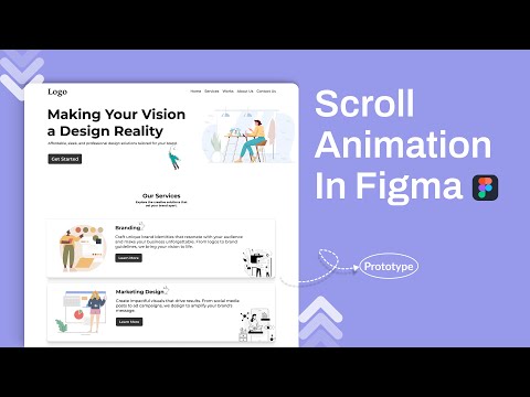 How to Create Scroll Animation in Figma | Figma Animation for Beginners