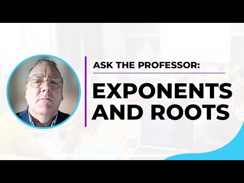 GRE Test Prep Questions - Exponents & Roots Part II | Ask The Professor
