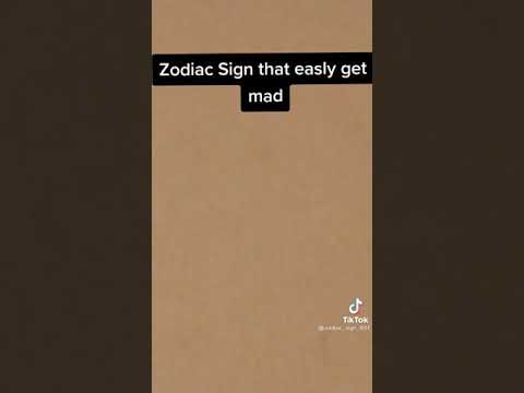 Zodiac signs that easly get mad { Zodiac Signs }