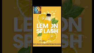 Kids’ Secret Lemonade Recipe Revealed! #KidsRecipes #LemonadeFun#school#handsonlearning
