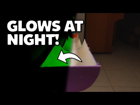 Glow-in-the-Dark Marble Run!