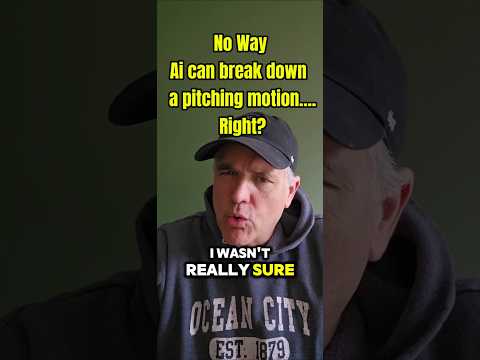 Can AI Really Fix a Pitcher's Mechanics? (I Tested It)#shorts