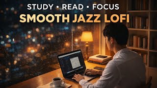 Smooth Jazz Lofi for Studying, Reading & Deep Focus and Relaxing