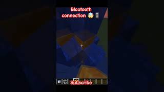 "Minecraft But I Built a Bluetooth Connection 🔵📲" #minecraft #viral #tecnología
