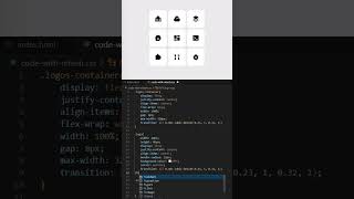 Creative and Professional Social Button using HTML & CSS #creativewebdesign